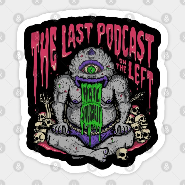 The Last Satan On The Left Sticker by Generalvibes